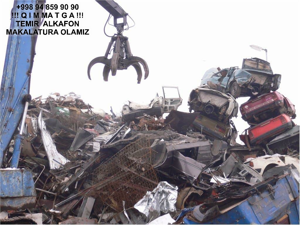 Metallolom qabul qilish Qibray