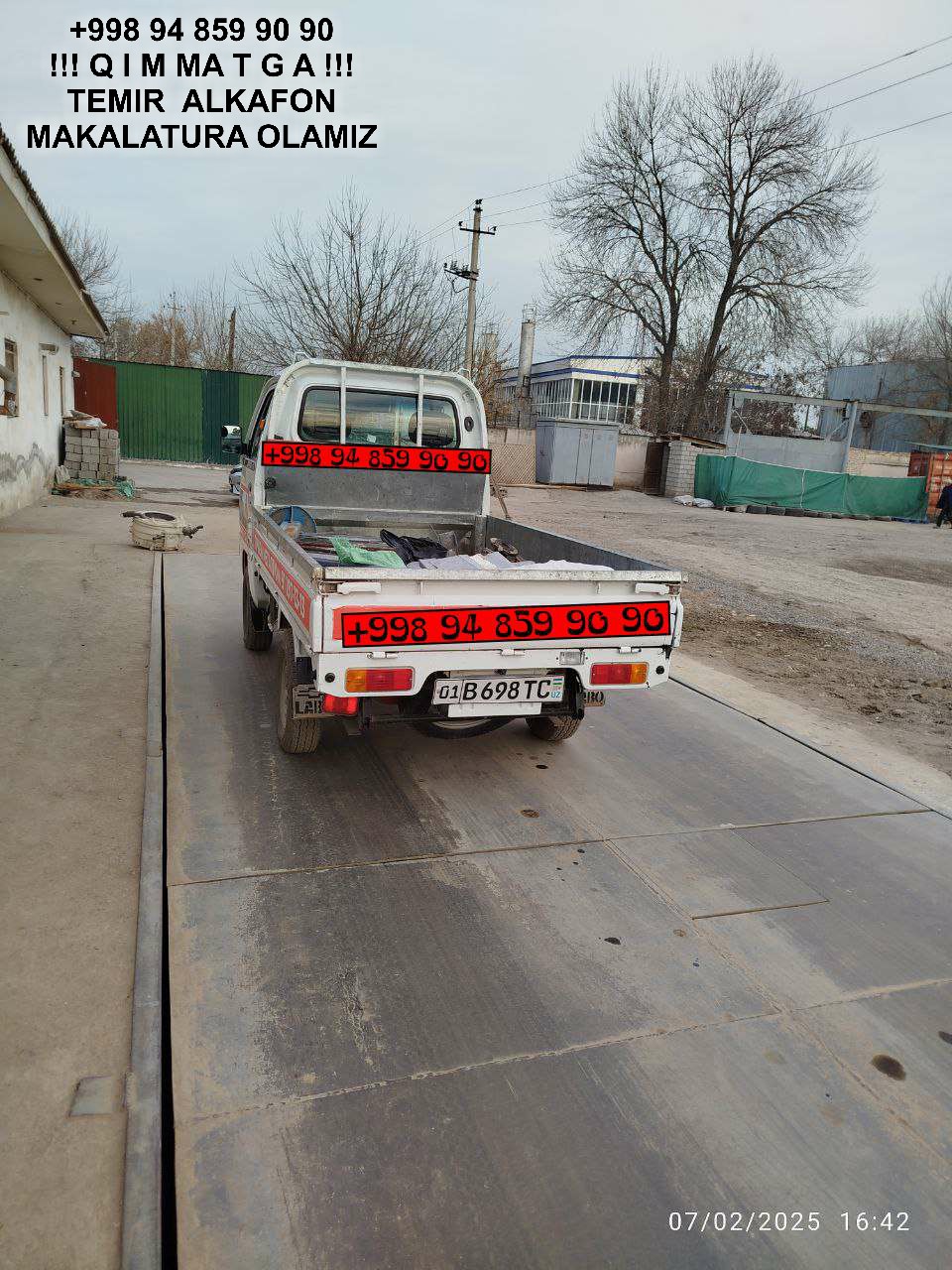 Metallolom qabul qilish Boka