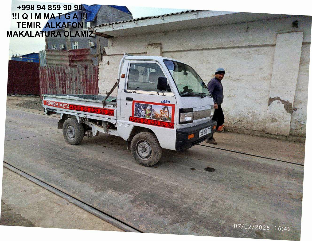 Metallolom qabul qilish Oqqorgon