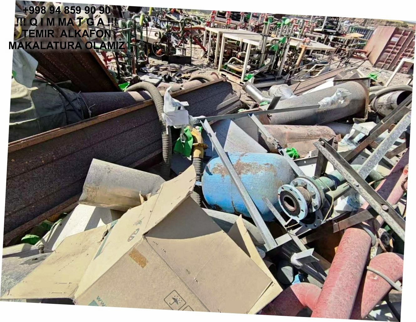 Metallolom qabul qilish Olmaliq